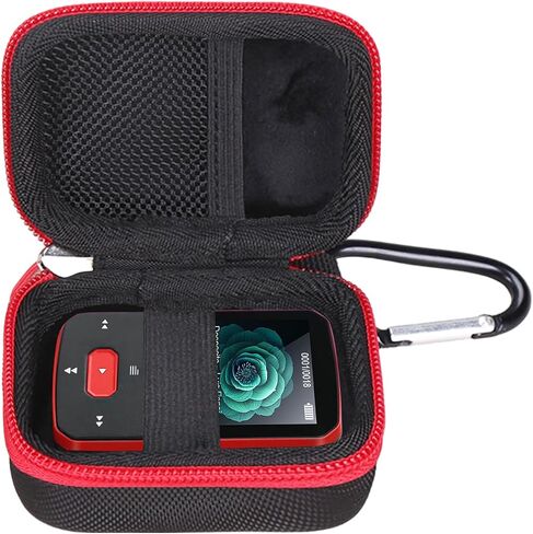 Mp3 Case for RUIZU/for AGPTEK for YOTON Mini Portable Clip MP3 Player (Case Only) (Black) in Saudi Arabia