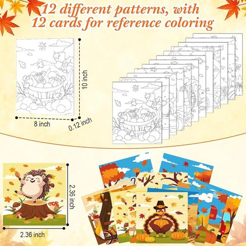 CTOSREE 12 PACK CANVAS CHIT PREAN FOR SIP و ART PASH KIT للبالغين مفضلات حزب القماش المُطوَّرة مسبقًا للهدايا DIY Party Date Night (غروب الشمس الصيفي ، 10 × 8 بوصات) in Kuwait