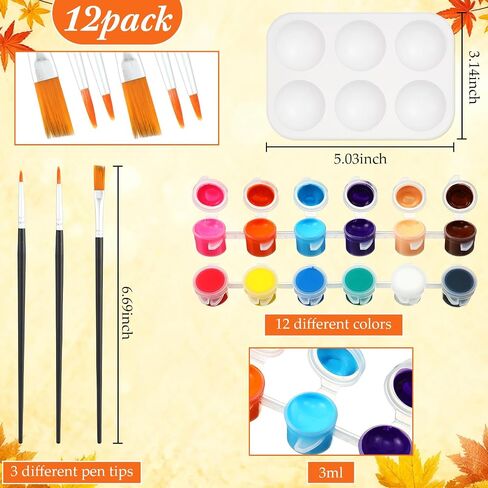 CTOSREE 12 PACK CANVAS CHIT PREAN FOR SIP و ART PASH KIT للبالغين مفضلات حزب القماش المُطوَّرة مسبقًا للهدايا DIY Party Date Night (غروب الشمس الصيفي ، 10 × 8 بوصات) in Kuwait