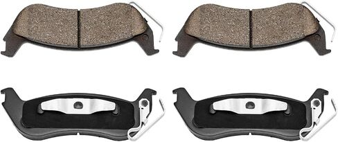 منصات الفرامل الخلفية الخلفية Kax Ceramic D536 MT0262 FIT لـ Acura TL 1999-2008 ، Honda CR-V 2002-2004 ، Honda Element 2003-2011 ، Acura RDX 2007-2012 ، Acura RL 1996-2004 ، Acura CL 2001-2003 in Saudi Arabia