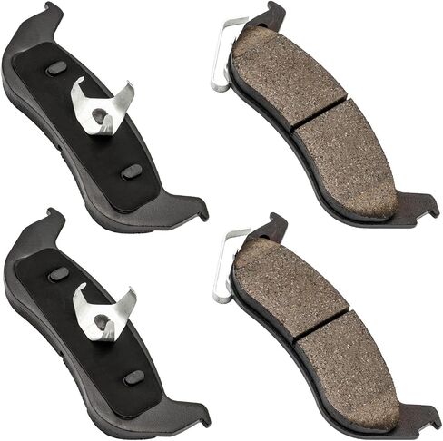 منصات الفرامل الخلفية الخلفية Kax Ceramic D536 MT0262 FIT لـ Acura TL 1999-2008 ، Honda CR-V 2002-2004 ، Honda Element 2003-2011 ، Acura RDX 2007-2012 ، Acura RL 1996-2004 ، Acura CL 2001-2003 in Saudi Arabia