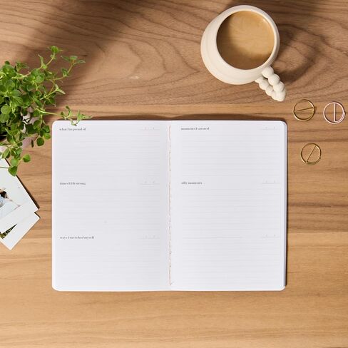 Erin Condren Gratitude Journal Petite Planner, Slim, Portable Gratitude Notebook, Easy-to-Use Journal with Gratitude Prompts and Self-Care Tracking in Saudi Arabia