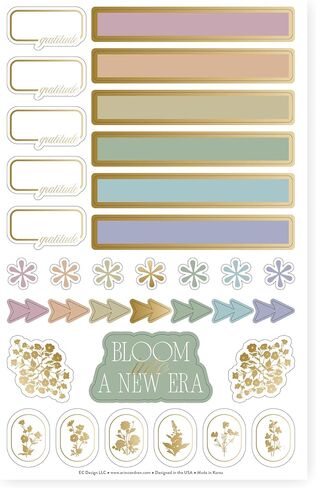 Erin Condren Gratitude Journal Petite Planner, Slim, Portable Gratitude Notebook, Easy-to-Use Journal with Gratitude Prompts and Self-Care Tracking in Saudi Arabia
