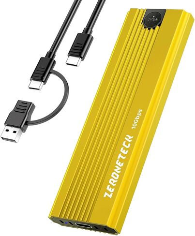 Red M.2 NVMe SSD Enclosure Adapter Tool-Free, 10Gbps USB 3.2 Gen 2 USB C External, M.2 NVMe to USB Reader, Support UASP Trim for NVME M and (B+M) Keys and Size 2230/2242 /2260/2280 SSDs(up to 8TB) in Kuwait