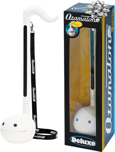 Otamatone Deluxe [الإصدار الياباني] آلة موسيقية إلكترونية محمولة من اليابان بواسطة Cube / Maywa Denki، أسود in Kuwait