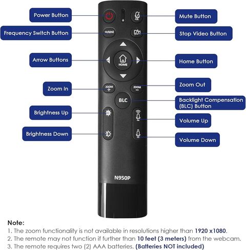 Nexigo Meeting 360 (Gen 2) ، 8K تم التقاطها مع تأطير الأطر وتتبع مكبرات الصوت من الذكاء الاصطناع in Kuwait