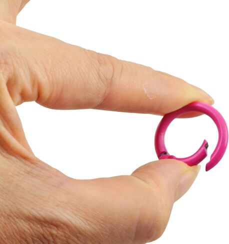 Carabiner Clip 48Pcs Metal Colored Key Ring Clip Circle Keychain Rings Bulk Spring O Ring Round Cute Carabiner Spring Snap Hook Key Chain Clips for DIY Keychain Bag Charm Handbag Purse Dog in Kuwait