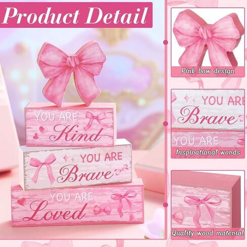 Capoda 4 PCS العودة إلى المدرسة الخشبية زخرفة الجدول الخشبي الأول من المدارس المركزية الرجعية Apple Tiered Tray Decor in Kuwait