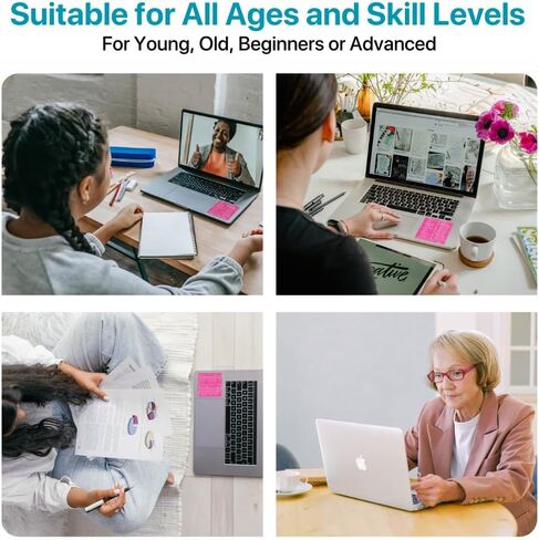 ملصقات لوحة مفاتيح Mac OS OS ، 50+ اختصارات لـ MacBook Pro & Air من 13 إلى 16 بوصة in Kuwait