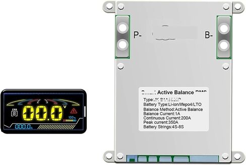 JK-B2A8S20P 2A Active Balance for Lifepo4 Battery 4S 6S 7S 8S 200A 12V 24V BT Li-Ion Camping Battery Ebike(JK-B2A8S20PH) in Saudi Arabia