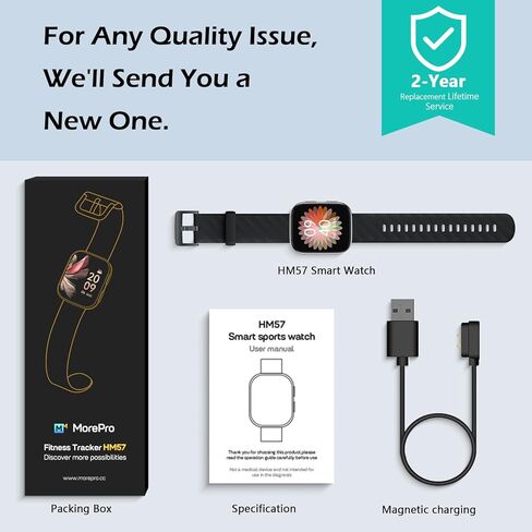 MorePro Smart Watches for Women Fitness Tracker in Kuwait