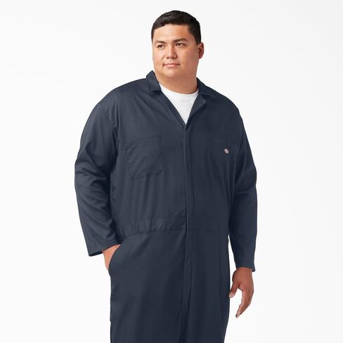 Dickies FLEX Long Sleeve Coveralls, DARK NAVY, S RG in Saudi Arabia
