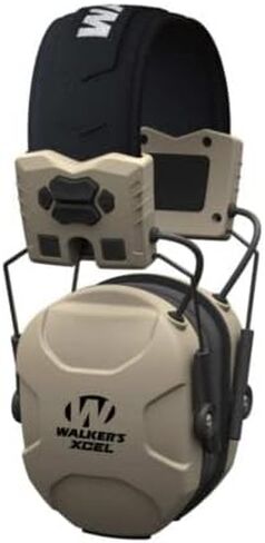 Walker's XCEL DIGITAL MUFF-26DB NRR حماية الضوضاء حماية الصوت تعزيز الصوتي in Kuwait