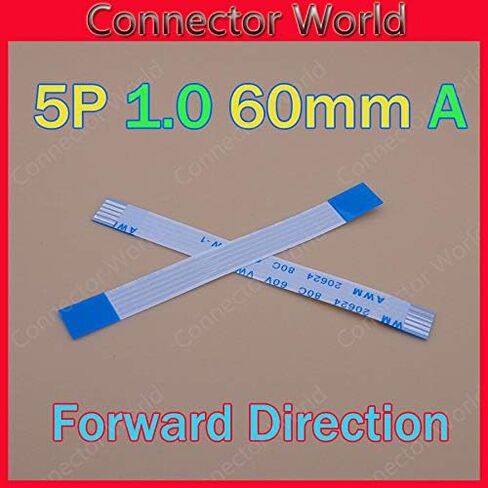 مستلزمات المعدات الكهربائية Davitu - 5-100pcs/Lot FFC FPC Cable 5P Cable 1.0mm Pitch 5 PIN طول الأمام 6 ملم عرض 6 مم 5Pin Cable - (اللون: 50pcs) in Saudi Arabia