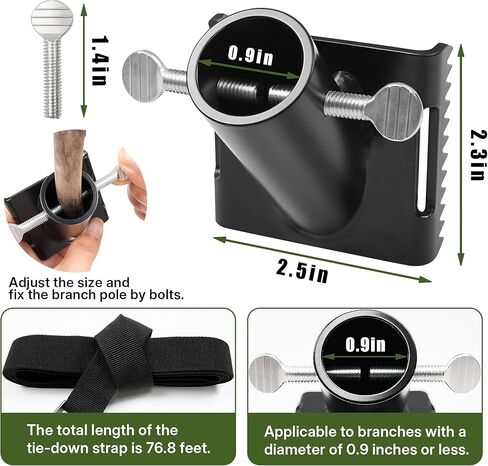 لعق عصا وهمية الكشافة مجموعة الغزلان الغزلان لصيد اللعق نظام التثبيت ، حاملي القابلة للإزالة معادن الصيد حاملي فرع المكونات الإضافية في قوس فرع الغزلان لعق مركبة للفروع أقل من 0.9 " in Kuwait