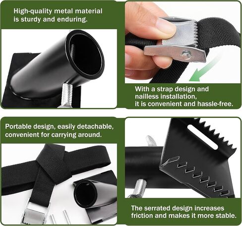 لعق عصا وهمية الكشافة مجموعة الغزلان الغزلان لصيد اللعق نظام التثبيت ، حاملي القابلة للإزالة معادن الصيد حاملي فرع المكونات الإضافية في قوس فرع الغزلان لعق مركبة للفروع أقل من 0.9 " in Kuwait