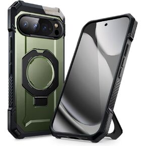 SUPCASE for Google Pixel 10 Pro XL Case with Stand (Unicorn Beetle Grip), [Compatible with MagSafe] [Military-Grade Protection] Heavy Duty Magnetic Phone Case for Pixel 10 Pro XL 2025, Black in Kuwait