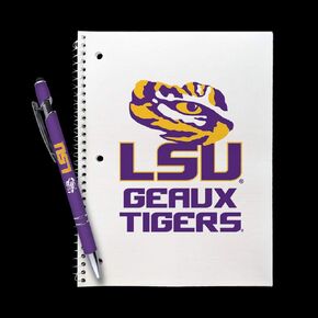 Greeting Pen 1113M2 LSU Tigers 4" x 6" Notebook/2 Pen Set in Kuwait