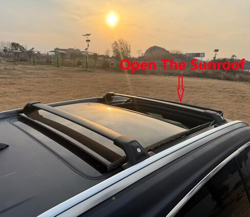 Lockable Duty 260lbs Cargo Racks for 2022-2025 Grand Cherokee & 2021-2025 Jeep Grand Cherokee L Roof Rack Cross Bars Rail Luggage Carrier Accessories in Kuwait