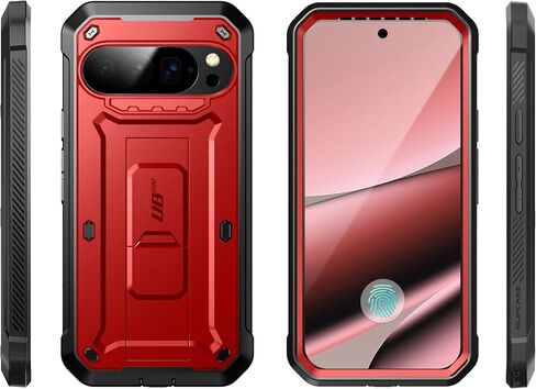 Supcase لـ Google Pixel 10 Pro Case with Screen Protector (Unicorn Beetle Pro) ، [Stand-in Stand & Belt-Clip] in Saudi Arabia
