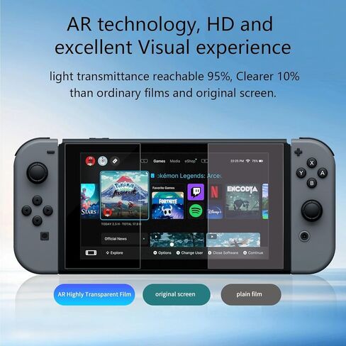 Tempered Protector Nintendo Switch (Switch Oled 7'') in Kuwait