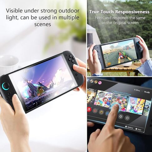 Tempered Protector Nintendo Switch (Switch Oled 7'') in Kuwait