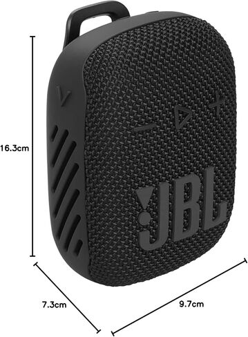 JBL Wind 3 S - مكبر صوت Bluetooth Slim Handlebar ، الأسود in Kuwait