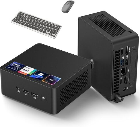 ASUS NUC 15 Pro AI Mini PC ، Intel Series 2 Ultra 5 225H (14C/14T ، حتى 4.9 جيجا هرتز) ، Mini Computers 16GB DDR5 RAM ، 1TB PCIE SSD ، WIN 11 Pro ، Intel ARC 130T GPU ، Thunderbolt 4 ، WIFI 7 ، 8K HDR ، VESA MOUNT in Saudi Arabia