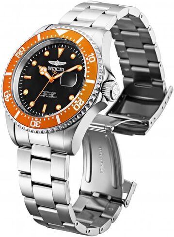 ساعة الفولاذ المقاوم للصدأ "Pro Diver" للرجال في Invicta ، اللون: Silver-toned (النموذج: 22021) in Kuwait