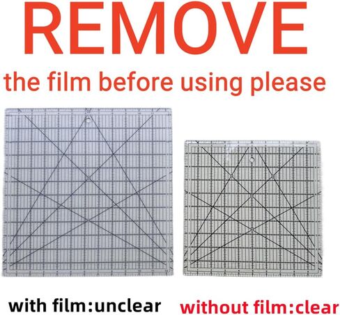 حكام خياطة اللحف ، 3pcs الحكام مربع خياطة اللحف (2.5 "، 3.5" ، 5 ") ، مربعات اللحف ، حكام مربعة للخياطة in Kuwait