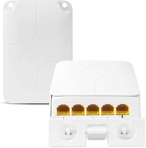 PoE Extender Gigabit, 4 Port PoE Repeater, One IEEE802.3af/at(Power-in) ,Three IEEE802.3af/at (Power-Out) for Ethernet/PoE Power AP, IP Camera, IP Telephone and Other Network equipments in Saudi Arabia