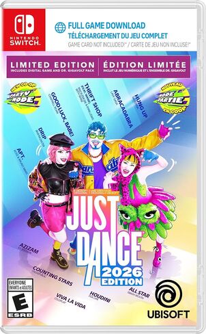 Just Dance 2026 Edition - Limited Edition, Nintendo Switch (Code in Box) in Saudi Arabia