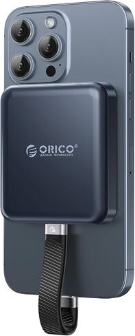 ORICO 1TB MAGSAFE SSD SSD ، 4K PRORES HDR Record and Store ، USB3.1 (1000MB/S) ، USB3.2 GEN2*2 (2000MB/S) ، محرك الحالة الصلبة المحمولة ، متوافق مع الهاتف الذكي USB -C (iPhone15/16 فقط) - A20Plus in Saudi Arabia