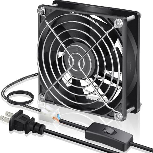 GDSTIME EC التبريد مروحة 80 مم × 80 مم × 25 مم AC 110V 115V 120V 220V 240V محمل الكرة المزدوجة in Saudi Arabia