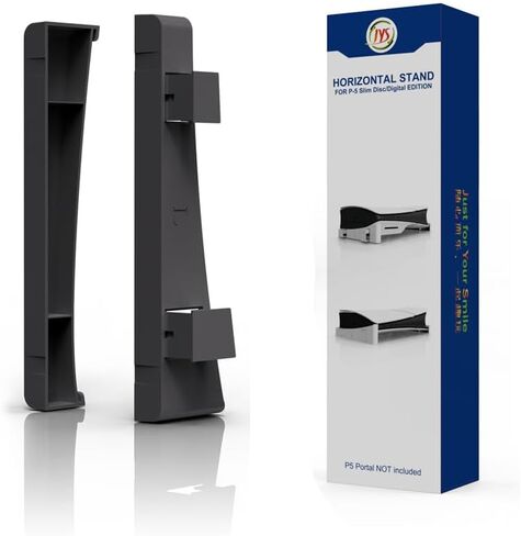 حامل أفقي للحصول على وحدة تحكم PS5 Slim جديدة ، وملحقات حامل الأساس لقرص PS5-SPLIM و Digital Edition Bracket (White) in Kuwait