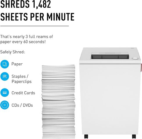 مثالي 4003 قطاع قطع ورقة المكتب مركزية تمزيق الثقيلة ، والتشغيل المستمر ، قطع 43-45 ورقة ، P-2 الأمان in Kuwait