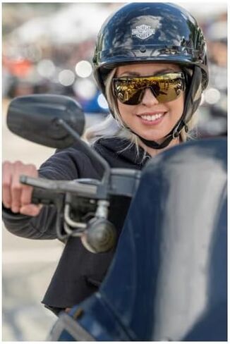 Harley-Davidson النسائي الكلاسيكي المستطيلة ، الأسود ، 59-16-135 in Saudi Arabia