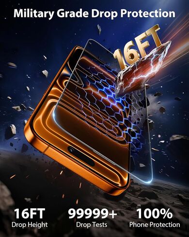 Mkeke for iPhone 17 Privacy Screen Protector 3 Pack, 25° Anti Spy & Auto Installation Privacy Screen Protector 9H+ Hardness Full Edge Coverage Tempered Glass for iPhone 17 6.3 inch 2025 in Kuwait