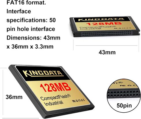 Industrial Compact Flash Memory Card 5pack 1GB FAT16 Type I for Industrial Equipment Vintage Digital Cameras in Saudi Arabia