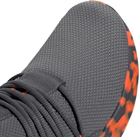 adidas Men's Lite Racer Adapt 7.0 Sneaker, Grey/Semi Impact Orange/Grey, 13 in Saudi Arabia