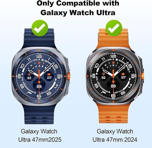 12 Pack Bands Compatible with Samsung Galaxy Watch 8 40mm 44mm/Galaxy Watch 8 Classic 46mm/Galaxy Watch Ultra 47mm Band for Women Men, No Gap Soft Silicone Sport Breathable Replacement Strap in Kuwait