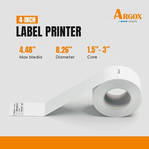 ARGOX CP-2140EX Pro Thermal Label Printer for Shipping 4x6 Labels｜Transfer & Direct Thermal Printing｜High-Speed Barcode Printer for USPS, FedEx,UPS,Amazon,Ebay｜USB, RS-232｜Label, Tags, Barcodes&More in Saudi Arabia