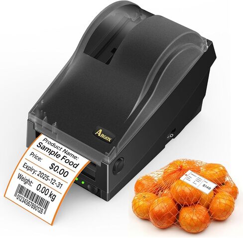 ARGOX CP-2140EX Pro Thermal Label Printer for Shipping 4x6 Labels｜Transfer & Direct Thermal Printing｜High-Speed Barcode Printer for USPS, FedEx,UPS,Amazon,Ebay｜USB, RS-232｜Label, Tags, Barcodes&More in Saudi Arabia