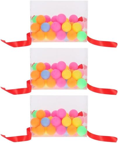 3 مجموعات من Toyvian متعة الحفلات التفاعلية مع كرة اهتزاز للتجمعات العائلية تتضمن أحزمة كرات بونج مربعة لإثارة متعددة اللاعبين in Kuwait