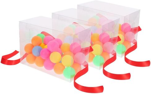 3 مجموعات من Toyvian متعة الحفلات التفاعلية مع كرة اهتزاز للتجمعات العائلية تتضمن أحزمة كرات بونج مربعة لإثارة متعددة اللاعبين in Kuwait