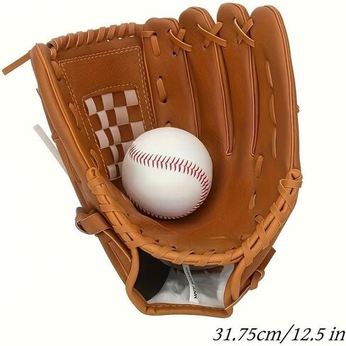 Personalized Baseball Glove and Ball Set – Custom Name Leather Baseball Mitt – Softball & Baseball Training Glove – Unique Sports Gift for Players, Teams, Coaches in Saudi Arabia
