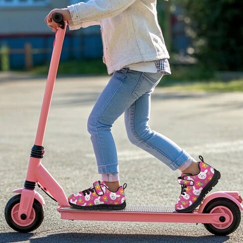 Children's Spring Casual Sneakers,Lightweight School Single Buckle Sports Shoes Girls Uniform-Dress Shoes in Saudi Arabia