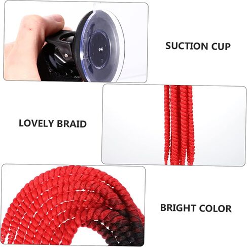 المجدل ذيل حصان دراجة سكوتر الجمجمة رف الدراجات موتوكروس قبعة دراجة نارية اكسسوارات فتاة ديكور in Kuwait