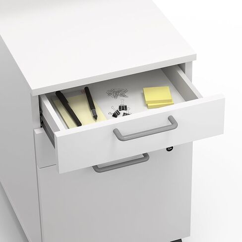أساسيات الاتحاد والمقياس الأساسيات 3-drawer العمودي خزانة الملفات والرسالة والحجم القانوني ، القفل والهاتف المحمول ، 21.3 "D x 15.6" W × 24.3 "H ، Natural in Kuwait