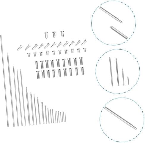 طقم إصلاح Zerodeko Oboe لآلات النفخ الخشبية وعصي العمود الملولبة والمسامير البديلة لأجزاء إصلاح الأدوات المدمجة للمبتدئين والمحترفين in Kuwait